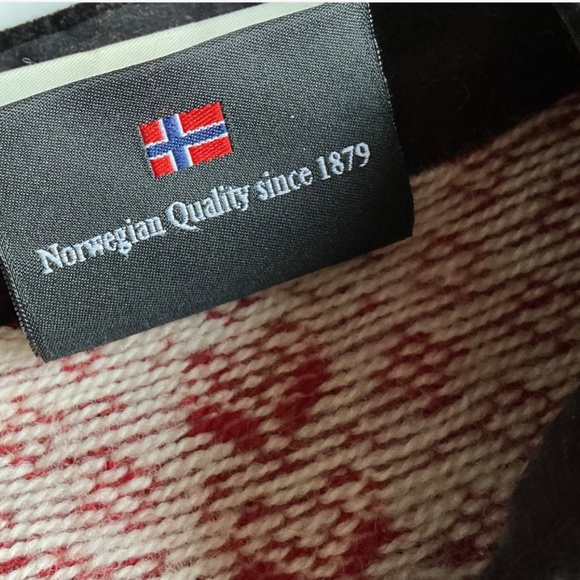 Dale of Norway Olympic, ١/4 zip women pullover Sz M made in Norway 🇳🇴 - Picture 7 of 12